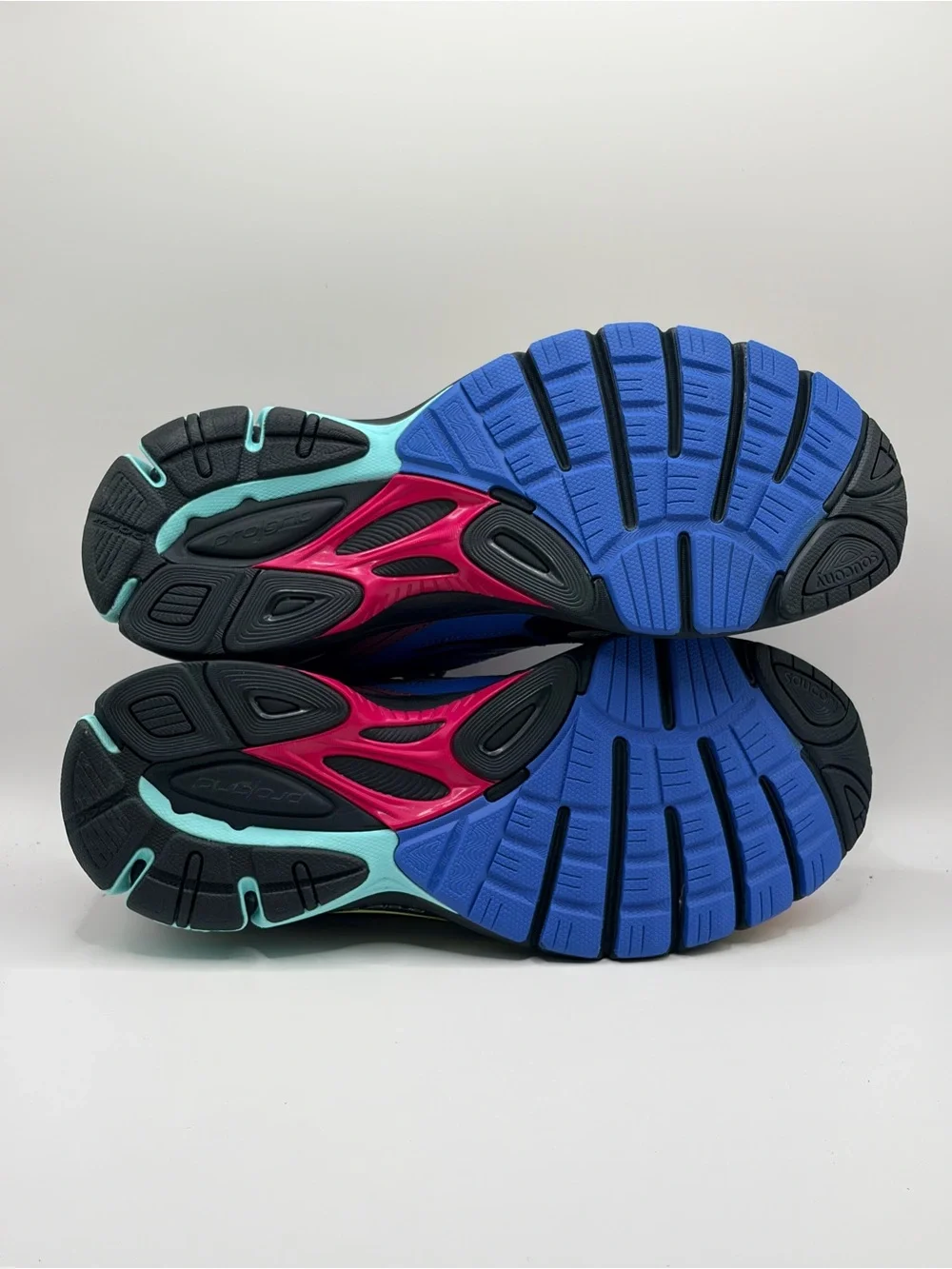 Saucony Women's Guide Running Shoes - Black, Pink, Blue, Yellow, Teal